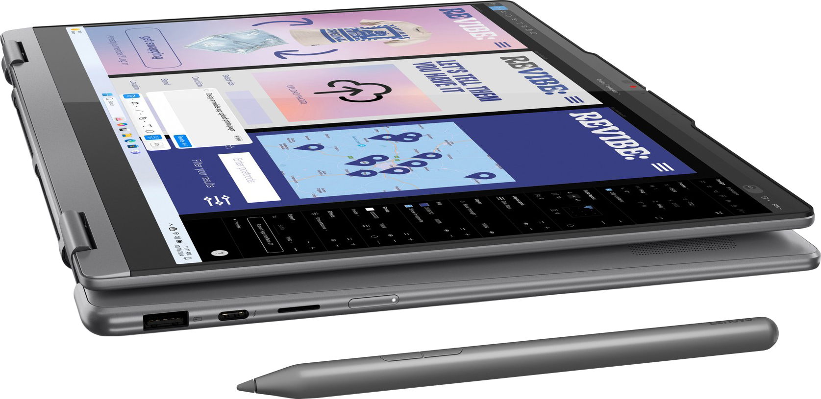 Ноутбук Lenovo Yoga 7 2-in-1 14ILL10 (83JQ009VRA) - зображення 10