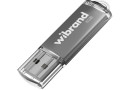 Флеш пам'ять USB 8 Gb Wibrand Cougar Silver USB 2.0, пластик - зображення 1