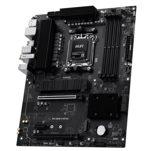 Мат. плата AM5 MSI PRO B850-S WIFI6E - зображення 2