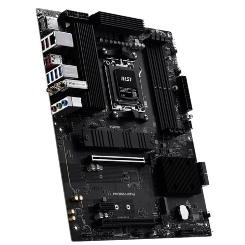 Мат. плата AM5 MSI PRO B850-S WIFI6E - зображення 4
