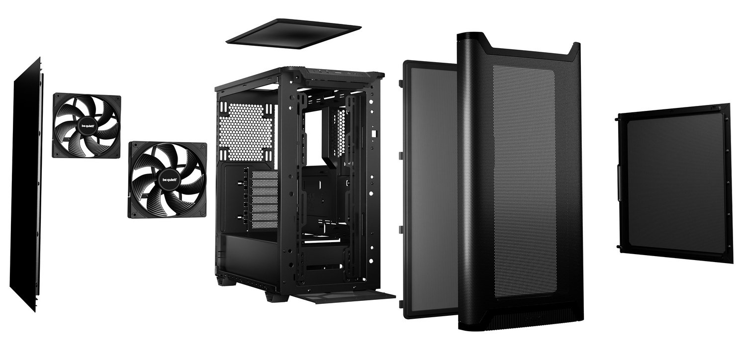 Корпус be quiet! PURE BASE 501 Airflow Black - зображення 6
