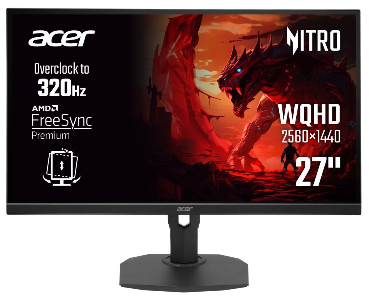 Монітор 27 Acer Nitro XF273UF3bmiiprx - зображення 1