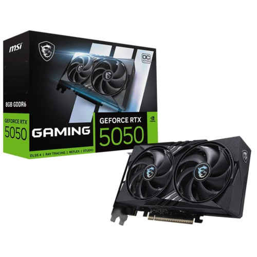 Відеокарта GeForce RTX 5050 8 GDDR6 MSI GAMING OC (RTX 5050 8G GAMING OC) - зображення 1