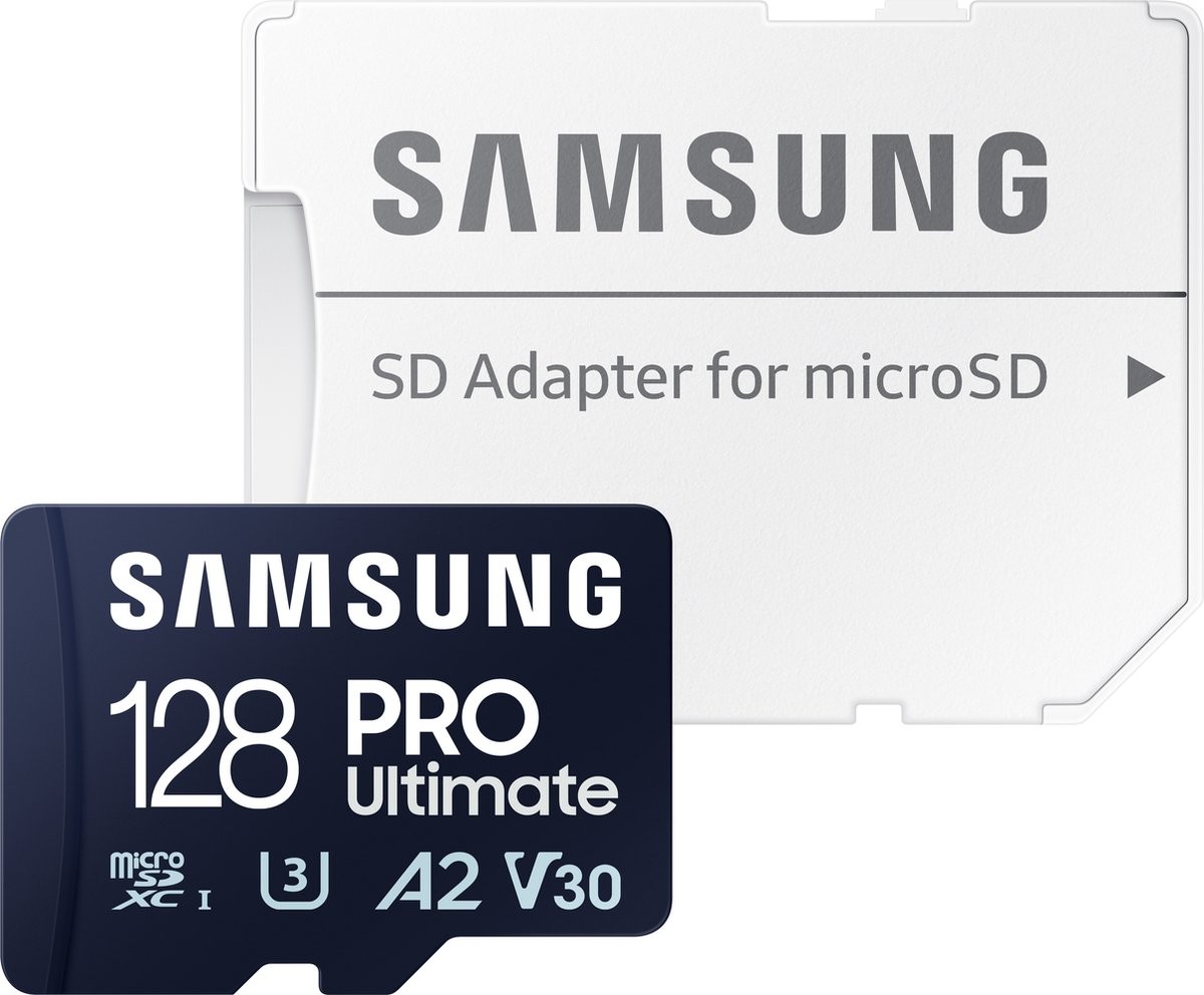 MicroSDXC 128 Gb Samsung Pro Ultimate UHS-I, U3, V30, A2 - зображення 1