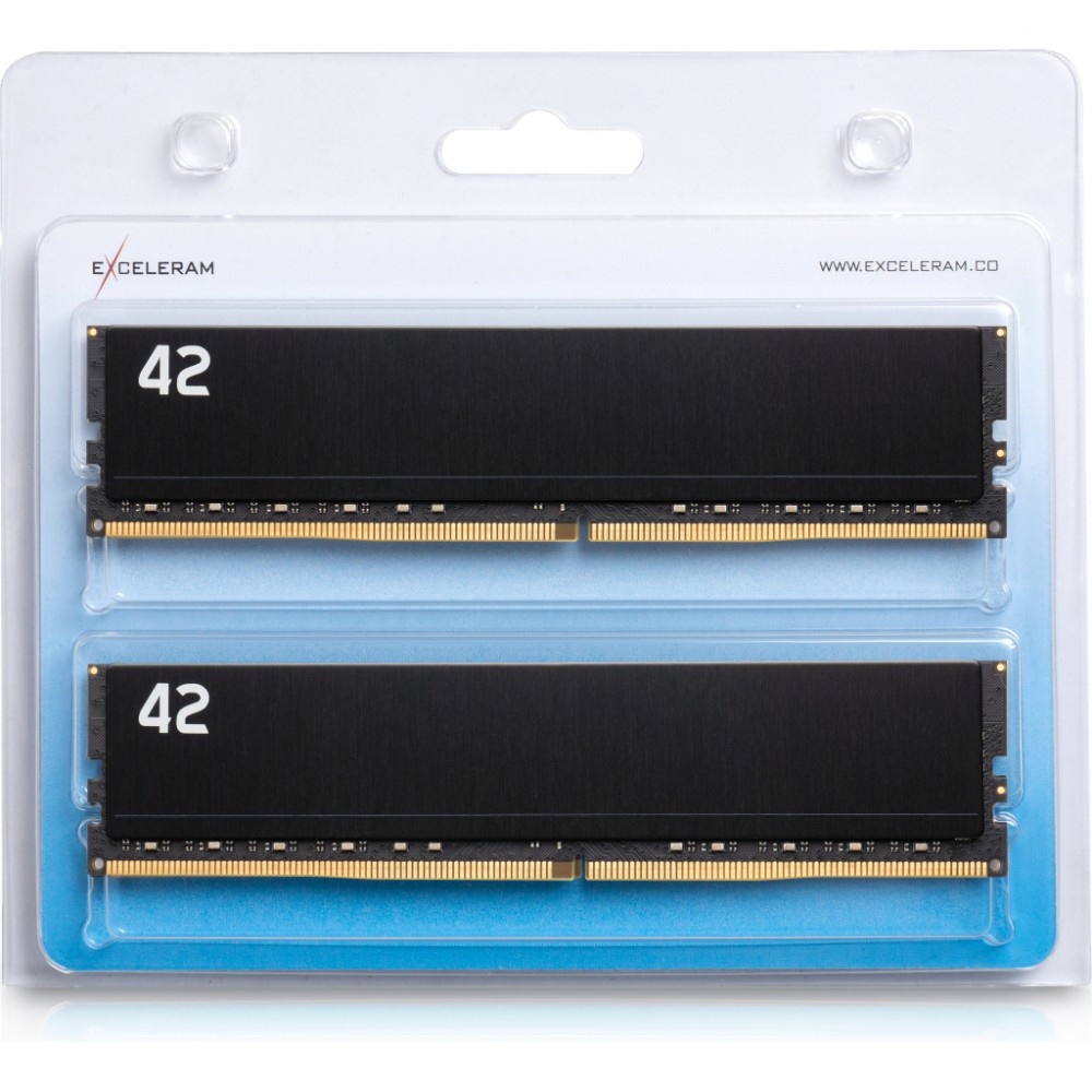 Пам'ять DDR4 RAM_16Gb (2x8Gb) 3200Mhz Exceleram 42-Series (E-42-002D-16) - зображення 4