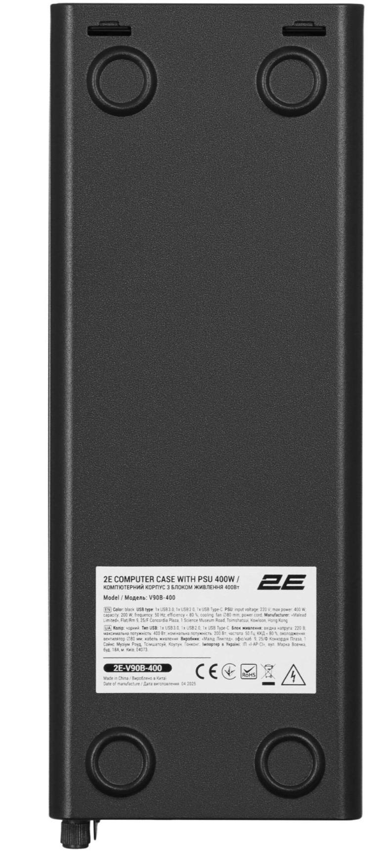 Корпус 2E Credo Slim (2E-V90B-400) - зображення 6