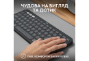 Клавіатура Logitech K380s Multi-Device Bluetooth UA Graphite - зображення 10