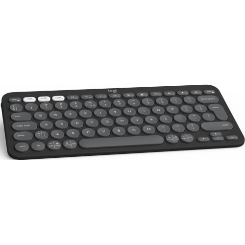 Клавіатура Logitech K380s Multi-Device Bluetooth UA Graphite - зображення 2