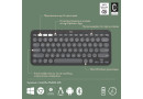 Клавіатура Logitech K380s Multi-Device Bluetooth UA Graphite - зображення 7