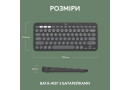 Клавіатура Logitech K380s Multi-Device Bluetooth UA Graphite - зображення 8
