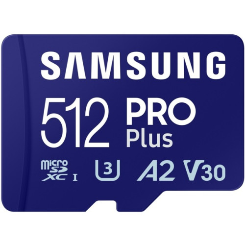 MicroSDXC 512 Gb Samsung PRO Plus UHS-I, U3, V30, A2 (MB-MD512SB\/WW) - зображення 3