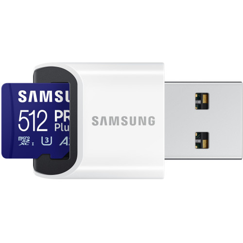 MicroSDXC 512 Gb Samsung PRO Plus UHS-I, U3, V30, A2 (MB-MD512SB\/WW) - зображення 2