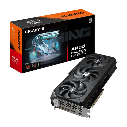 Відеокарта ATI Radeon RX 9070 16 Gb GDDR6 GIGABYTE GAMING OC (GV-R9070GAMING OC-16GD) - зображення 1