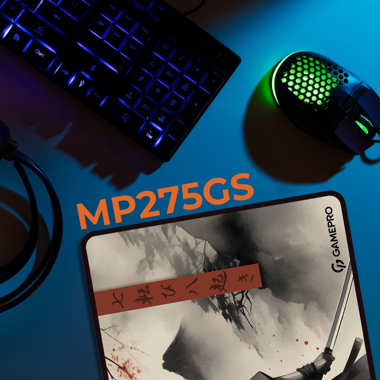 Килимок GamePro Speed\/Control Gray (MP275GS) - зображення 3