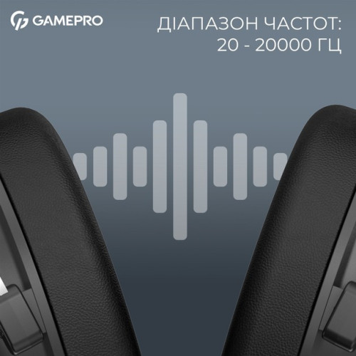 Безпровідна Bluetooth гарнітура GamePro Asgard Skald 4-Mode Black (HSW160B) - зображення 12