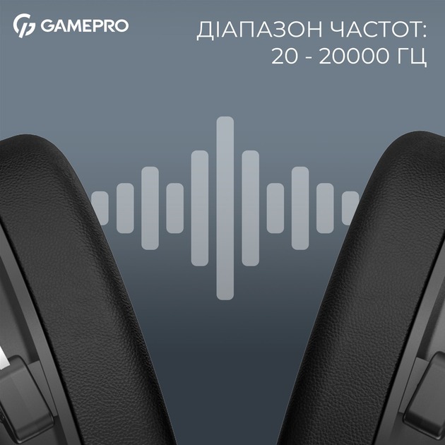 Безпровідна Bluetooth гарнітура GamePro Asgard Skald 4-Mode Black (HSW160B) - зображення 12