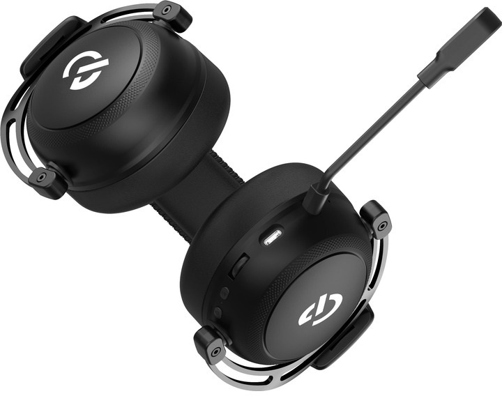 Безпровідна Bluetooth гарнітура GamePro Asgard Skald 4-Mode Black (HSW160B) - зображення 5