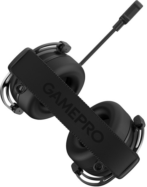 Безпровідна Bluetooth гарнітура GamePro Asgard Skald 4-Mode Black (HSW160B) - зображення 6