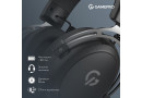 Безпровідна Bluetooth гарнітура GamePro Asgard Skald 4-Mode Black (HSW160B) - зображення 10