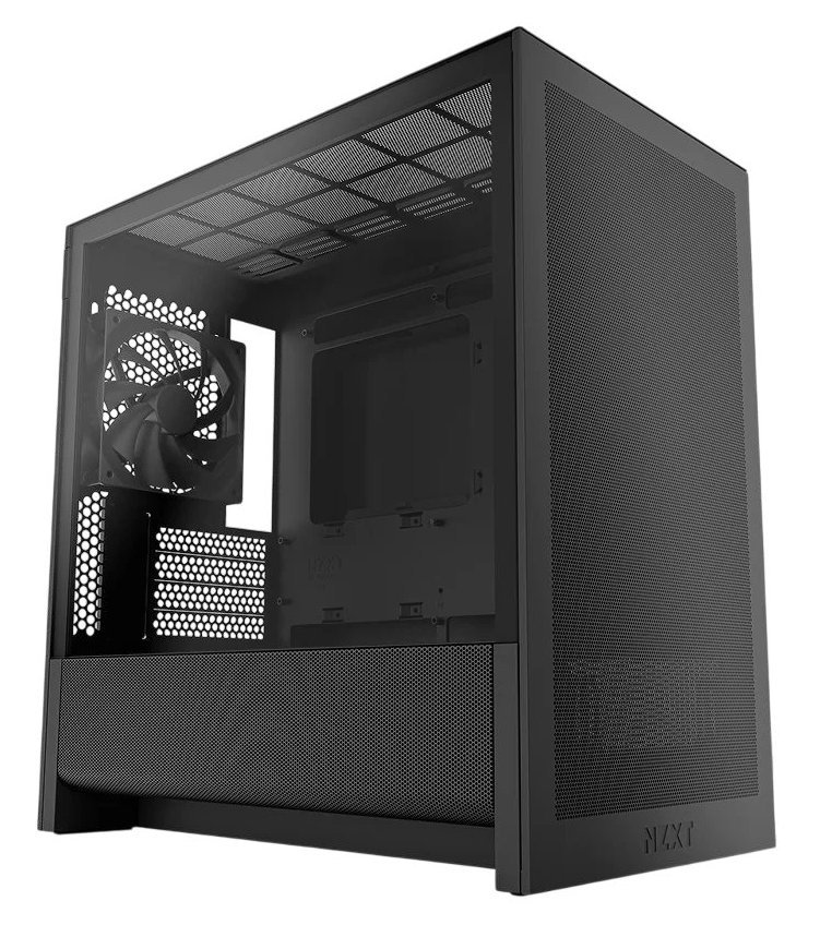 Корпус NZXT H3 Flow All Black - зображення 1