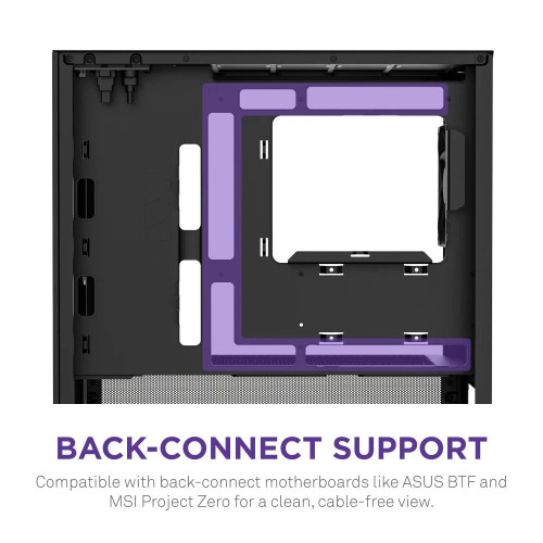 Корпус NZXT H3 Flow All Black - зображення 6