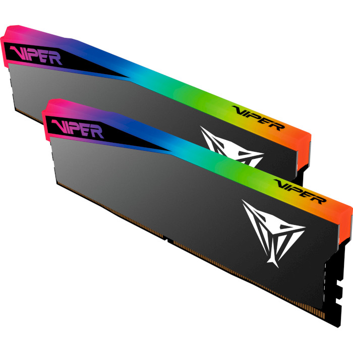 Пам'ять DDR5 RAM_64Gb (2x32Gb) 6400Mhz Patriot Viper Elite 5 Ultra RGB (VEUR564G6432K) - зображення 2
