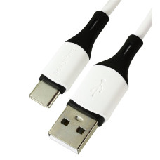 Кабель USB2 АM-Type C BOROFONE BX79 silicone white, 1м, 3A