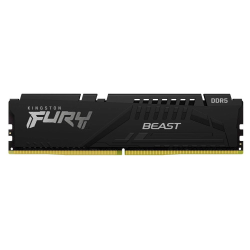 Пам'ять DDR5 RAM_16Gb (1x16Gb) 5600Mhz Kingston Fury Beast Black (KF556C40BB-16) - зображення 1