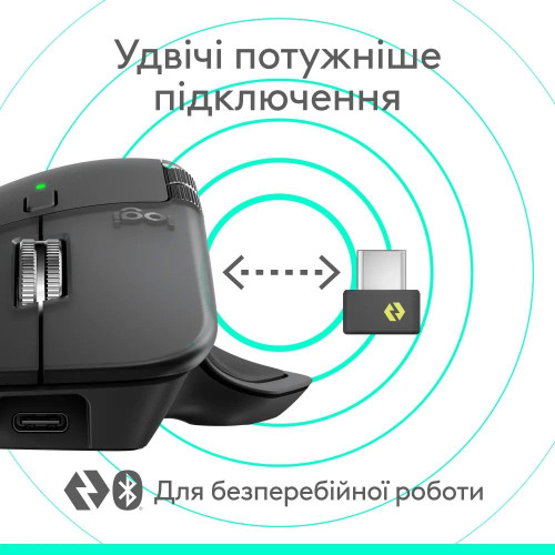 Мишка Logitech MX Master 4 for Business Graphite - зображення 7