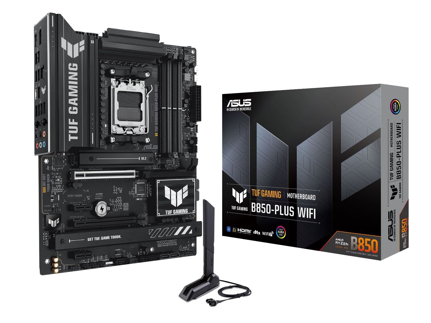 Мат. плата AM5 Asus TUF GAMING B850-PLUS WIFI - зображення 1