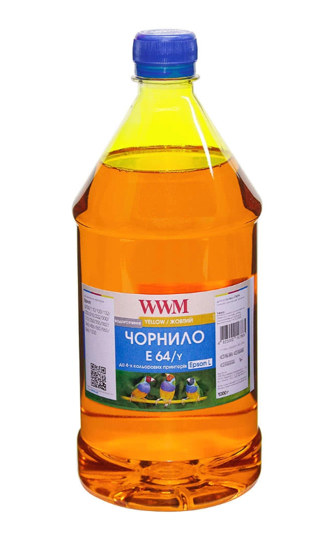 Чорнило WWM для EPSON L110\/L210\/L355 1000g Yellow - зображення 1