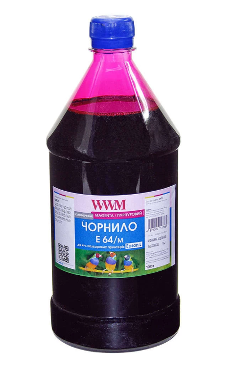 Чорнило WWM для EPSON L110\/L210\/L355 1000g Magenta - зображення 1
