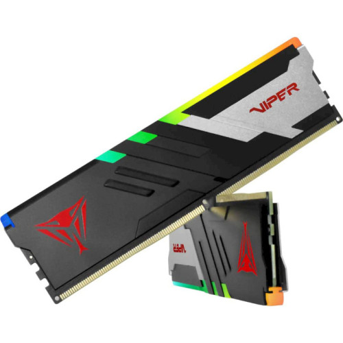 Пам'ять DDR5 RAM_64Gb (2x32Gb) 6000Mhz Patriot VIPER VENOM RGB (PVVR564G600C30K) - зображення 4