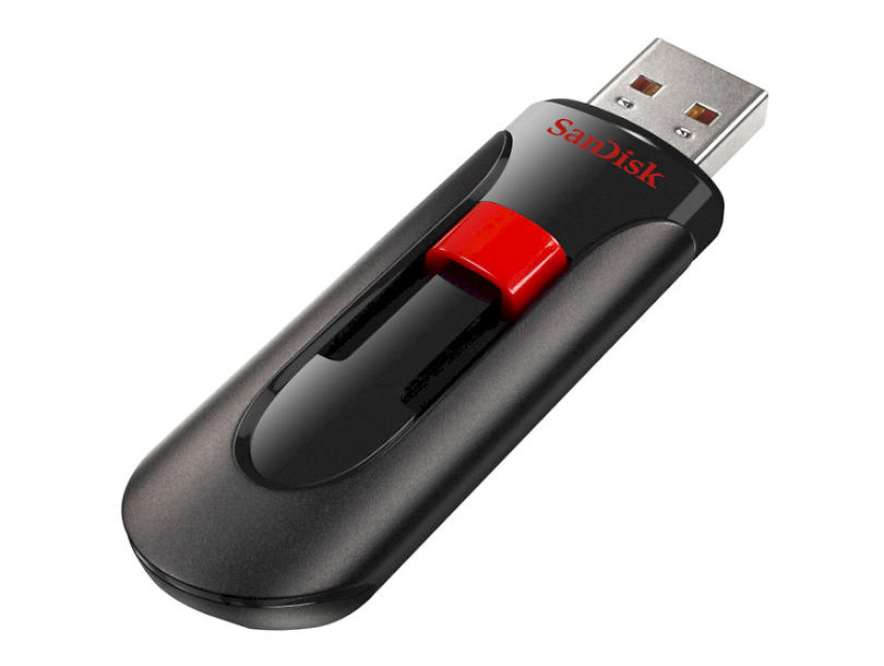 Флеш пам'ять USB 64 Gb SanDisk Cruzer Glide USB 2.0 (SDCZ60-064G-B35) - зображення 1