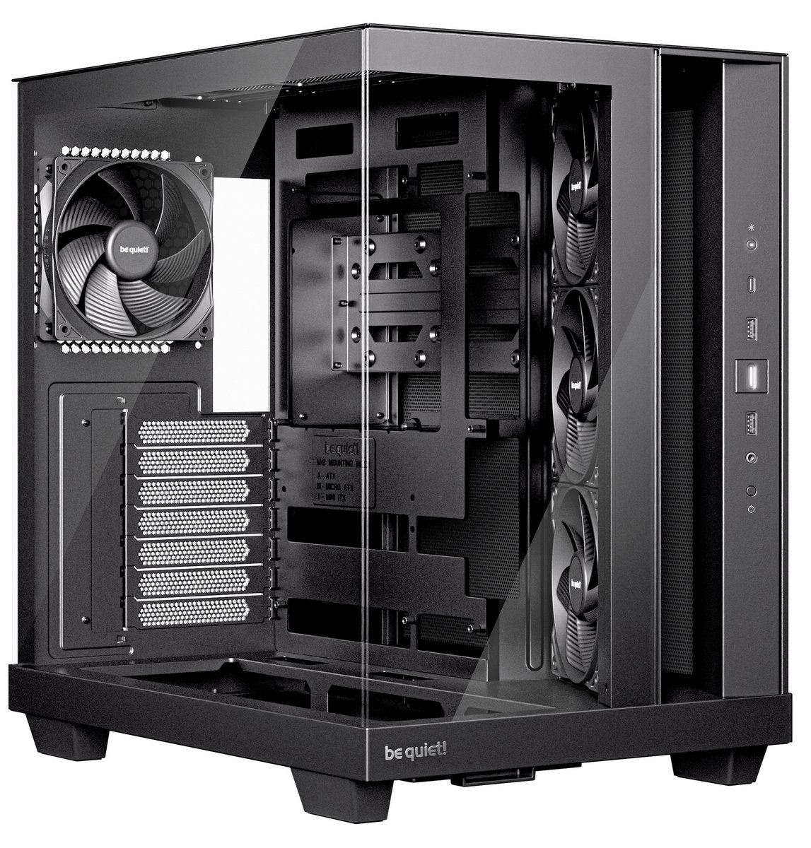 Корпус be quiet! LIGHT BASE 500 Black (BGW83) без БЖ - зображення 1