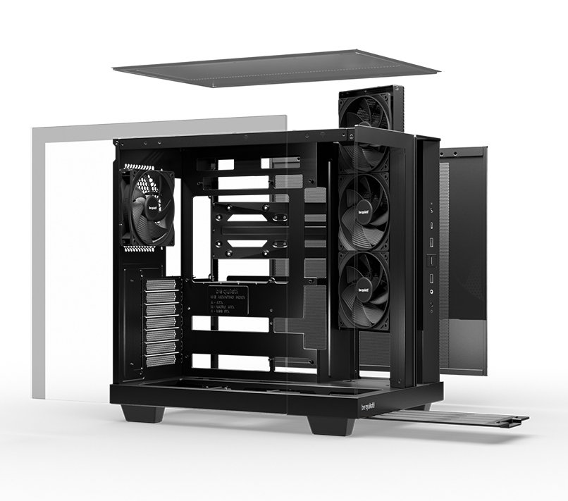 Корпус be quiet! LIGHT BASE 500 Black (BGW83) без БЖ - зображення 4