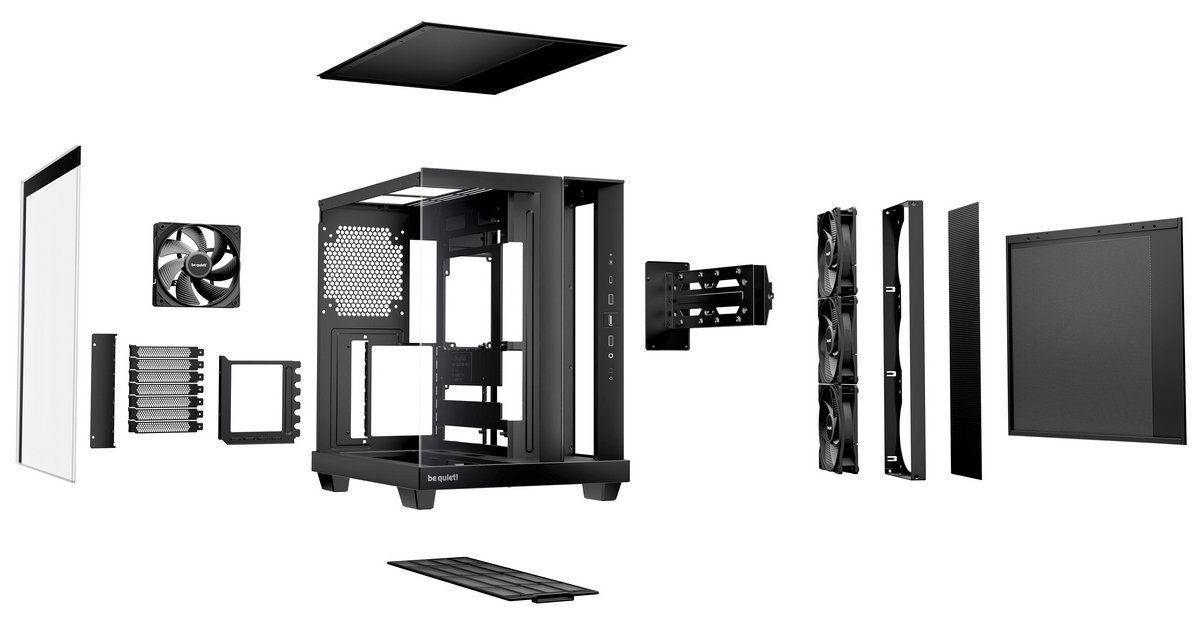 Корпус be quiet! LIGHT BASE 500 Black (BGW83) без БЖ - зображення 5