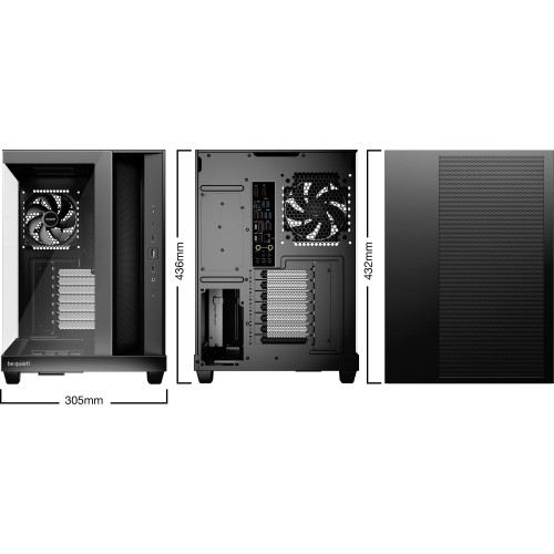 Корпус be quiet! LIGHT BASE 500 Black (BGW83) без БЖ - зображення 7