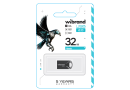 Флеш пам'ять USB 32 Gb Wibrand Hawk Black USB 2.0 - зображення 3