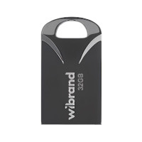 Флеш пам'ять USB 32 Gb Wibrand Hawk Black USB 2.0