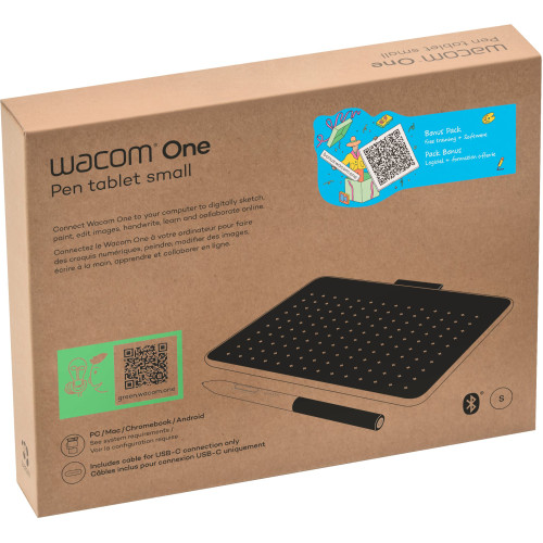 Графічний планшет Wacom One S (CTC4110WLW1B) - зображення 8