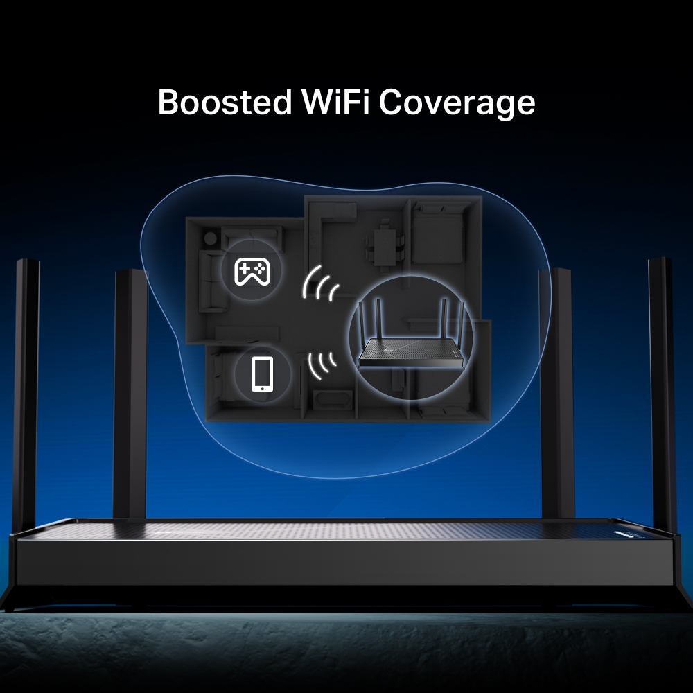 Маршрутизатор WiFi TP-Link Archer BE3600 - зображення 5