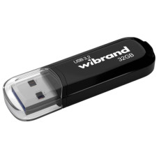 Флеш пам'ять USB 32 Gb Wibrand Marten Black USB 3.2 Gen 1