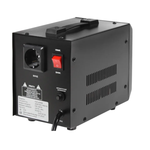 Стабілізатор напруги Tecro TLR-2000B - зображення 2