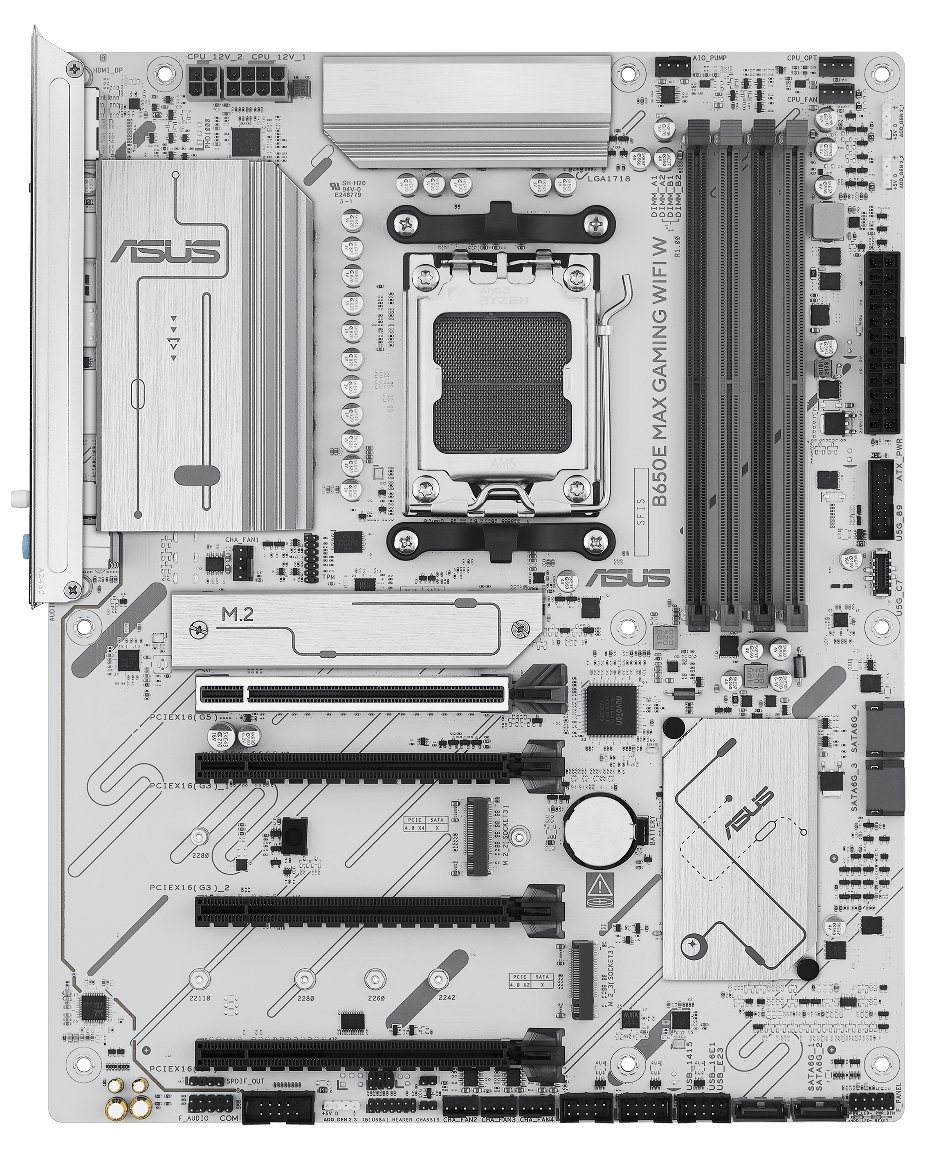 Мат. плата AM5 Asus B650E MAX GAMING WIFI W - зображення 2