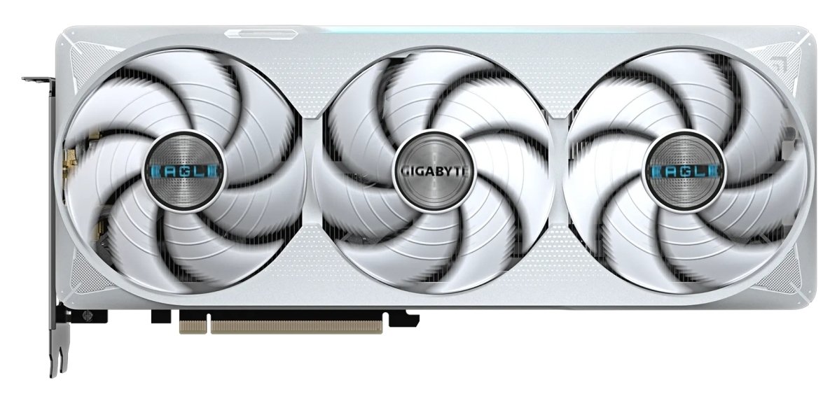 Відеокарта GeForce RTX 5070 Ti 16 GDDR7 GIGABYTE EAGLE OC ICE (GV-N507TEAGLEOC ICE-16GD) - зображення 4