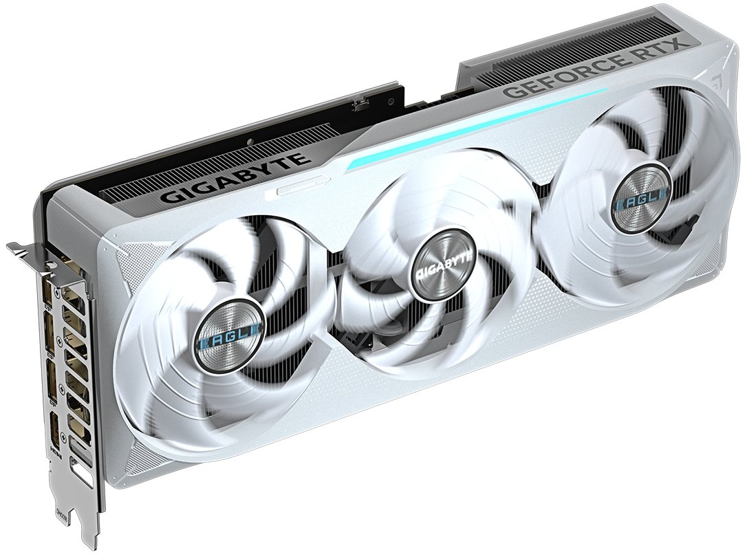 Відеокарта GeForce RTX 5070 Ti 16 GDDR7 GIGABYTE EAGLE OC ICE (GV-N507TEAGLEOC ICE-16GD) - зображення 3