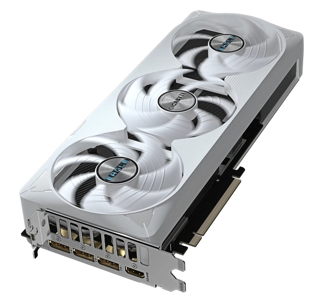 Відеокарта GeForce RTX 5070 Ti 16 GDDR7 GIGABYTE EAGLE OC ICE (GV-N507TEAGLEOC ICE-16GD) - зображення 2