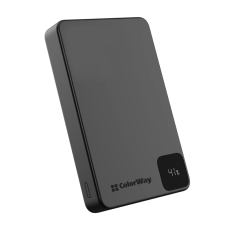 Батарея POWER BANK ColorWay 15W MagSafe CW-PB100LPA1BK-WPDD - зображення 1