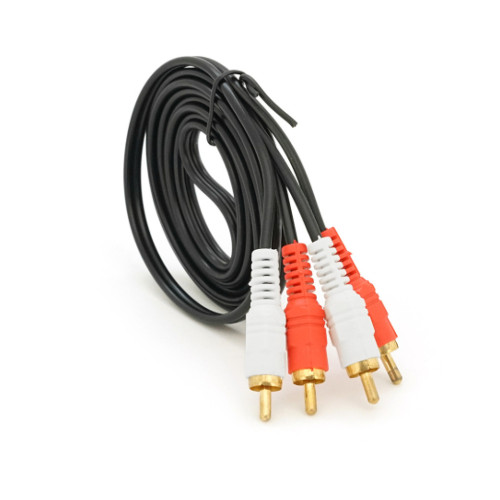 Кабель 2xRCA M to 2xRCA M 1.5m Voltronic (YT-2хRCA - зображення 1